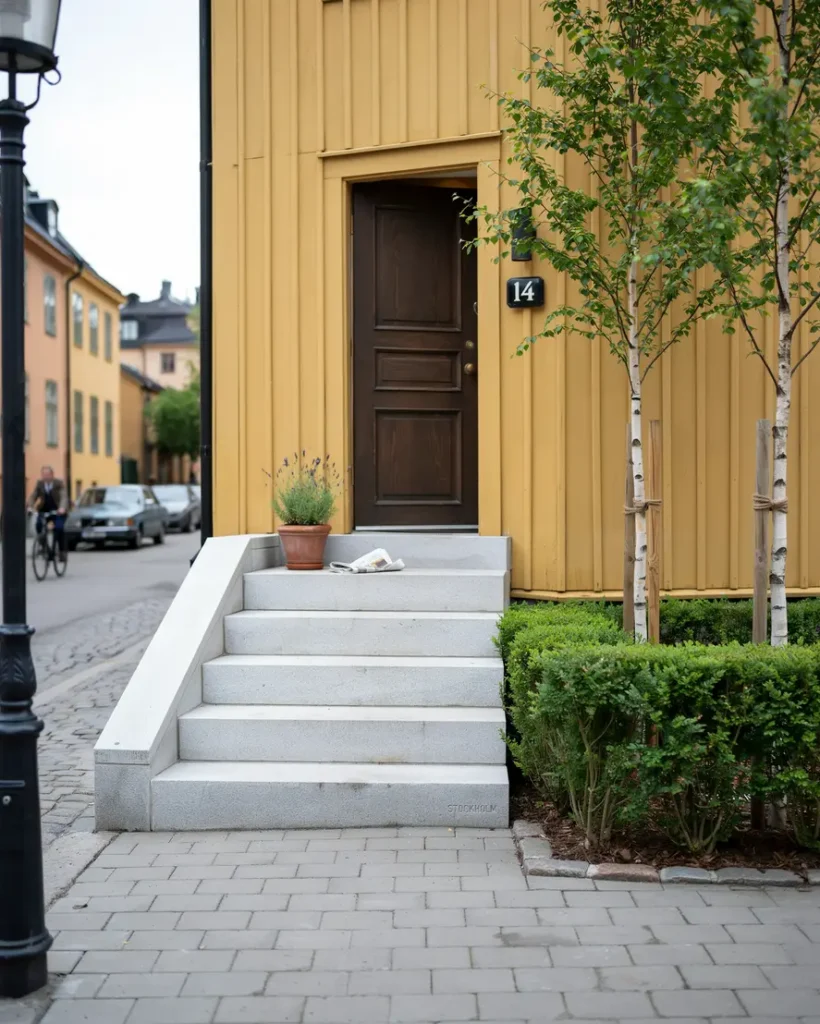 anl ggning av stentrappa och plattsatt f rg rd i s dermalm